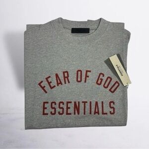Essentials Heather Gray Crewneck